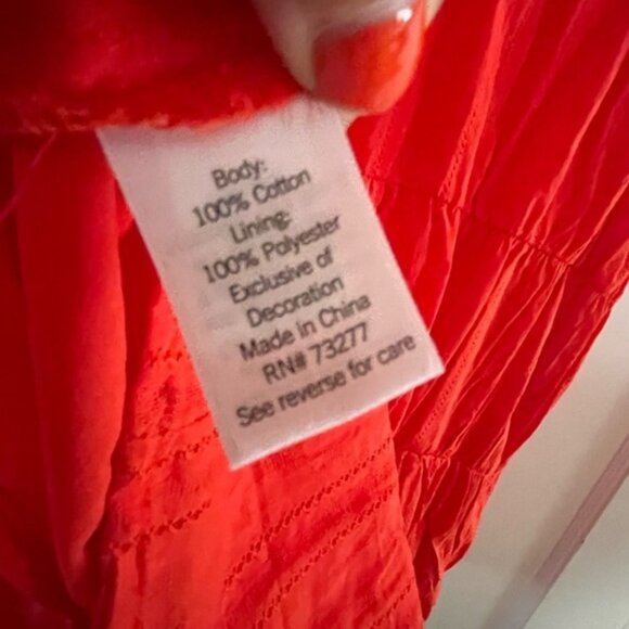 Sonoma dress, size xl, orange - Picture 6 of 8